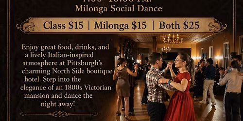 Tango Night  The Villagio Boutique Hotel