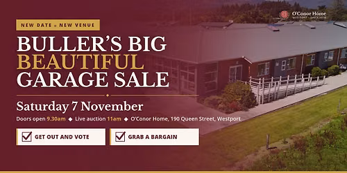 Buller's Big Beautiful Garage sale