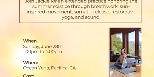 A Solstice Immersion with Jackie