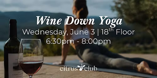 Wine Down Yoga