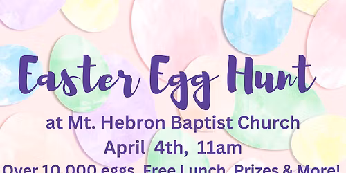 Free Community Easter Egg Hunt