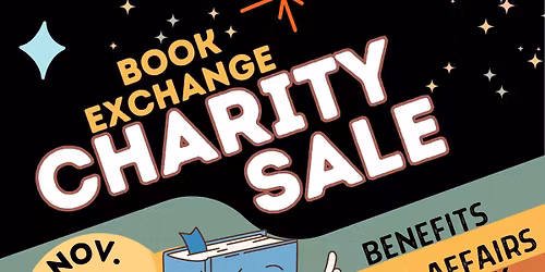 BOOK EXCHANGE CHARITY SALE TO BENEFIT THE FERAL AFFAIRS NETWORK