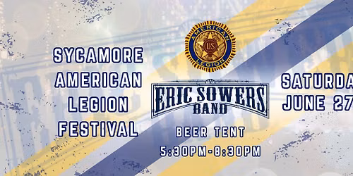 Eric Sowers Band @ Sycamore Fest