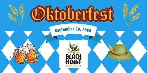 Black Hoof Brewing Oktoberfest 2026