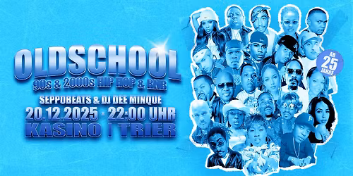 OLDSCHOOL NIGHT | 25+ | Kasino Kornmarkt