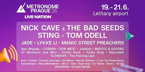 Metronome Prague 2026: Official Event