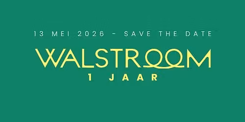 Walstroom wordt 1 jaar \ud83e\udd73 - SAVE THE DATE