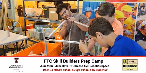 FTC Skill Builders Summer Prep Camp
