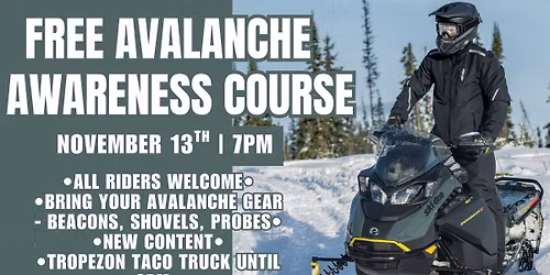 FREE Avalanche Awareness Course