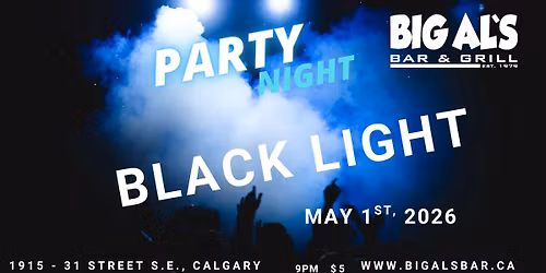 LIVE MUSIC WITH BLACKLIGHT 
