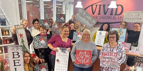 WINTER DIY SIGN PAINTING EVENT AT VANISHED VALLEY