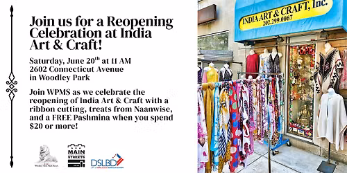 Reopening Celebration at India Art & Craft!!