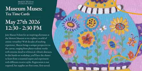 Museum Muses: Tea Time Cards