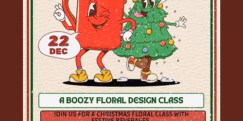 Mistletoe & Martinis: A Boozy Floral Class 