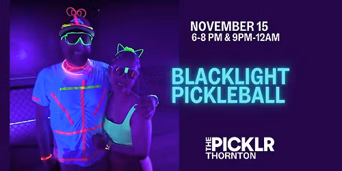 Blacklight Pickleball