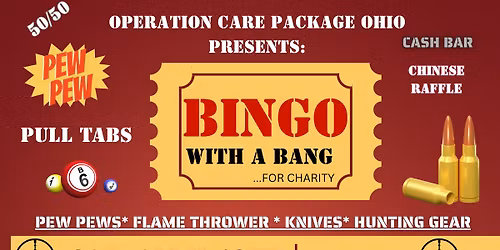 2ND ANNUAL BINGO WITH A BANG