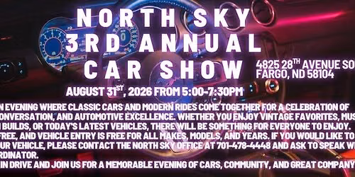 North Sky 3rd Annual Car Show
