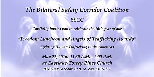 2026 Freedom Luncheon and Angels of Trafficking Awards