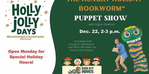 The Hungry Holiday Bookworm Puppet Show