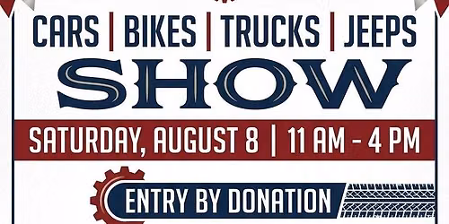 Car, Bike, Truck Jeep Show to Honor Veterans