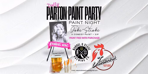 Dolly Parton Paint Party and Comedy Night