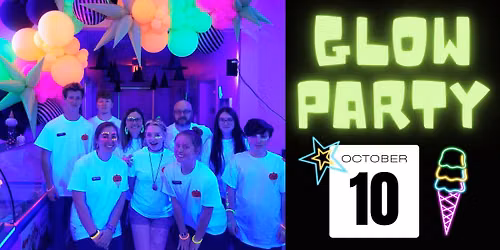 Ice Cream GLOW PARTY!!