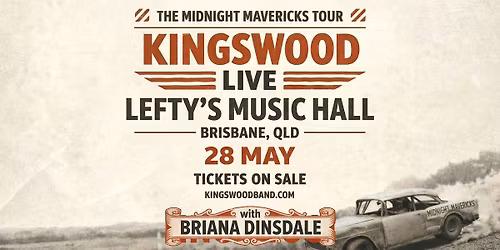 Kingswood LIVE in BRISBANE | Midnight Mavericks Tour 2026