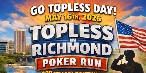RCW Hosts the Topless in Richmond Poker Run to benefit the Capt. Shane Adcock Memorial Scholar. Fund