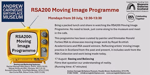 RSA200 Moving Image Programme - Week 4