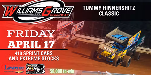 Tommy Hinnershitz Classic $8,000 to-win