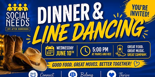 Dinner and Line Dancing