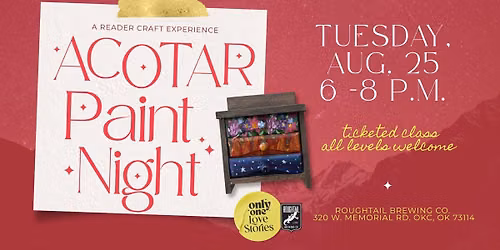 ACOTAR Paint Night