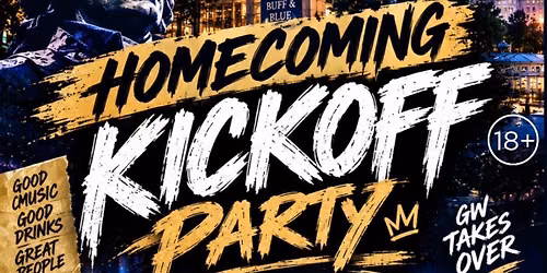 GW HOMECOMING KICKOFF