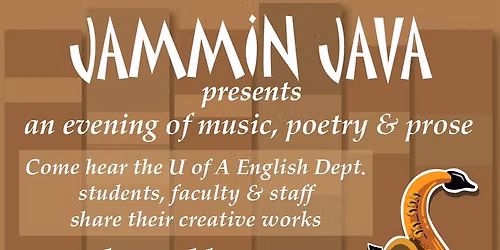 An evening of music, poetry & prose hosted by Mike Lavender