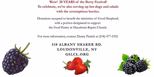 20th Anniversary of our Berry Festival 