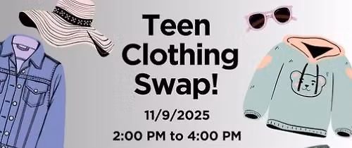 Teen Clothing Swap at the Northeast Library
