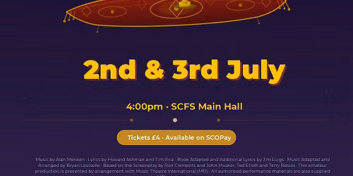 South Chingford Event - Aladdin