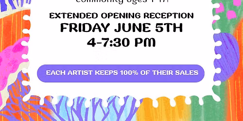 First Annual Youth Art Show, First Friday