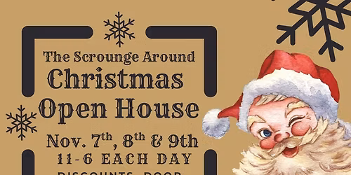 The Scrounge Around Christmas Open House