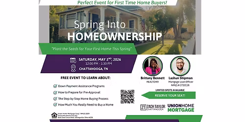 Spring Into Homeownership Class