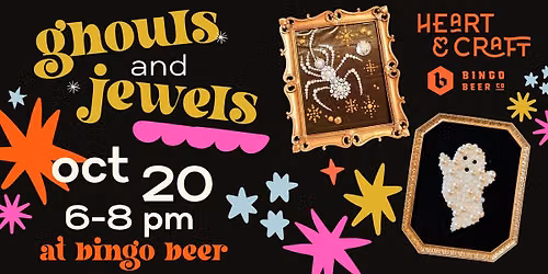 Ghouls and Jewels: A DIY Halloween Craft Night