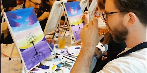 Sunset Sip & Paint