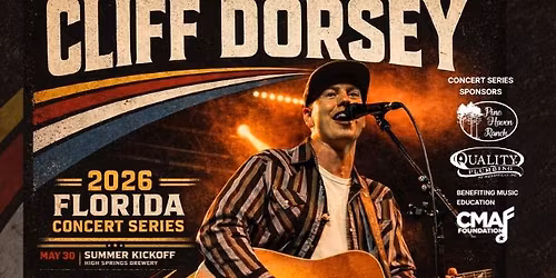 Summer Kickoff Concert with Cliff Dorsey & Full Band 