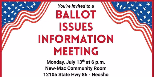 Ballot Issues Information Meeting