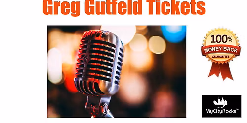 Greg Gutfeld Tickets Salt Lake City UT Maverik Center SLC West Valley
