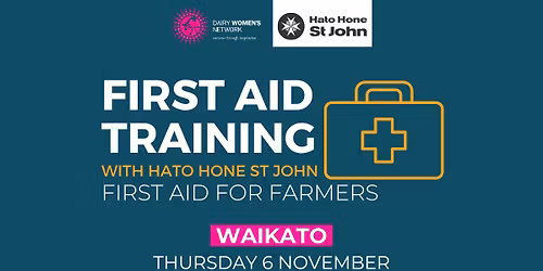 First Aid for Farmers - Waikato