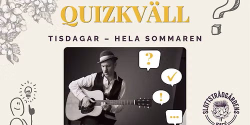 Quizkv\u00e4ll med Pontus Stenkvist