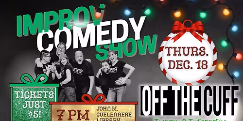 THIRD THURSDAYS - Improv Comedy Show