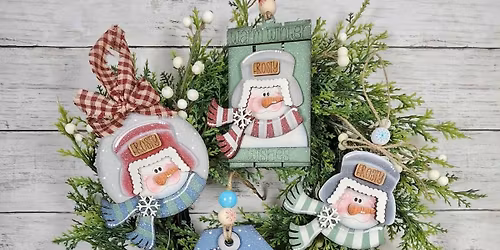 Snowman Ornament Class