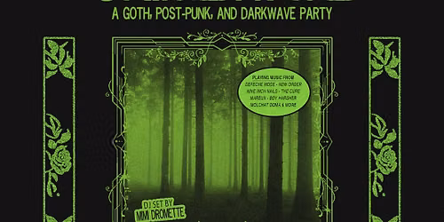 CRIMEWAVE: A GOTH, POST-PUNK & DARKWAVE PARTY